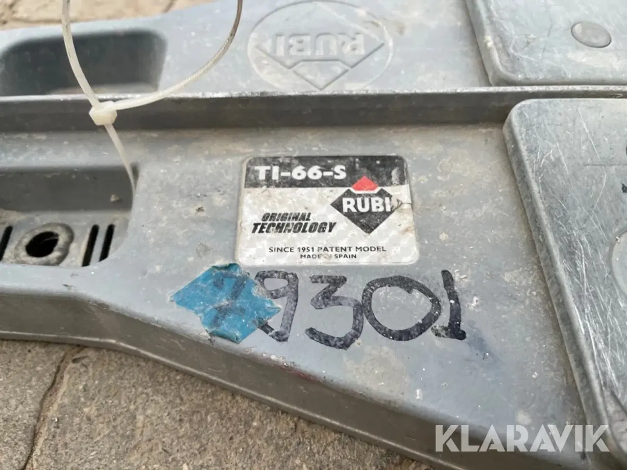Billede 9 - Fliseskærer Rubi TI-66S