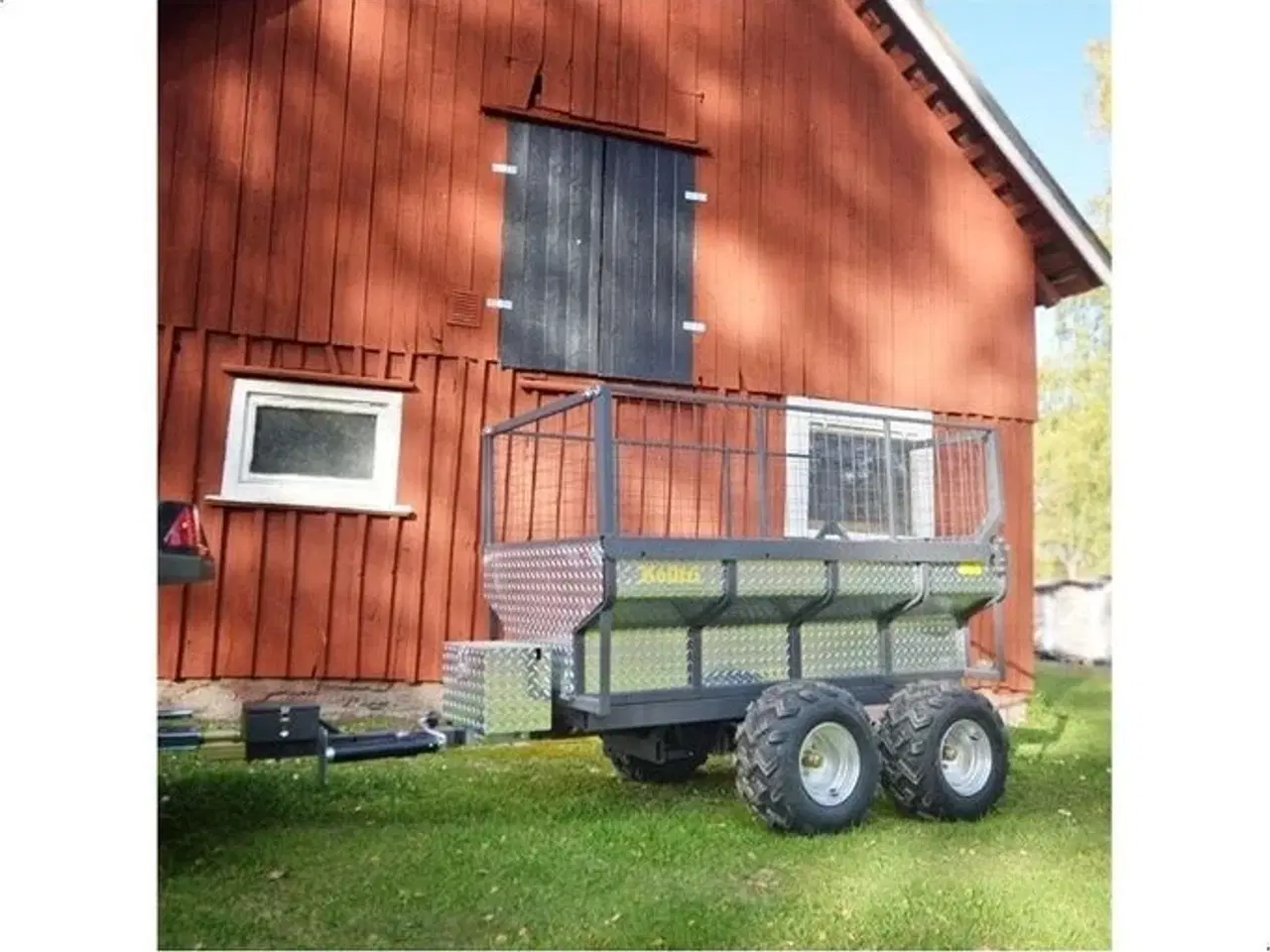Billede 4 - Kellfri - ATV Tipvogn - 1.420 kg med elhydraulisk tipning