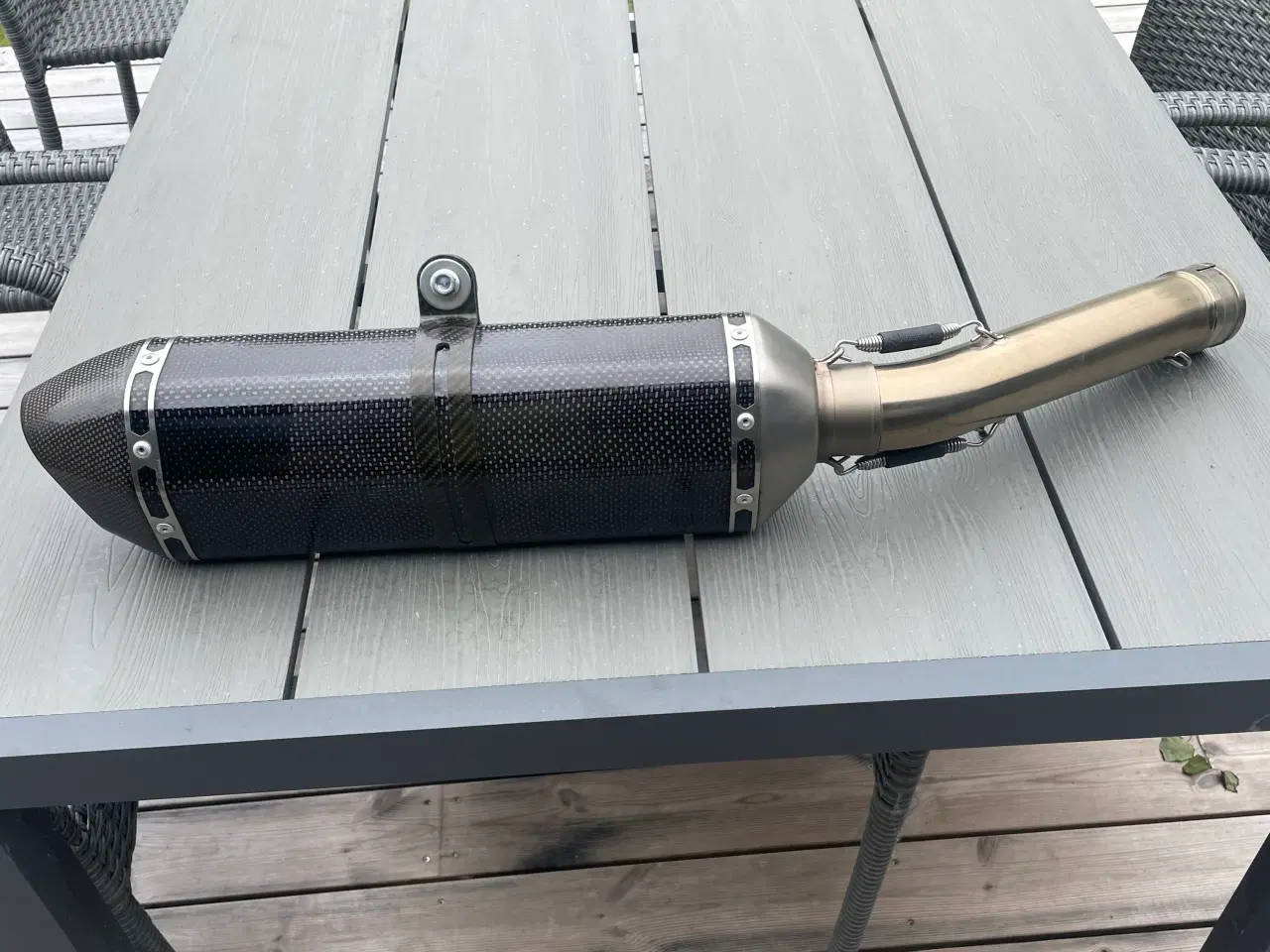 Billede 1 - Akrapovic Carbon potte. Original 