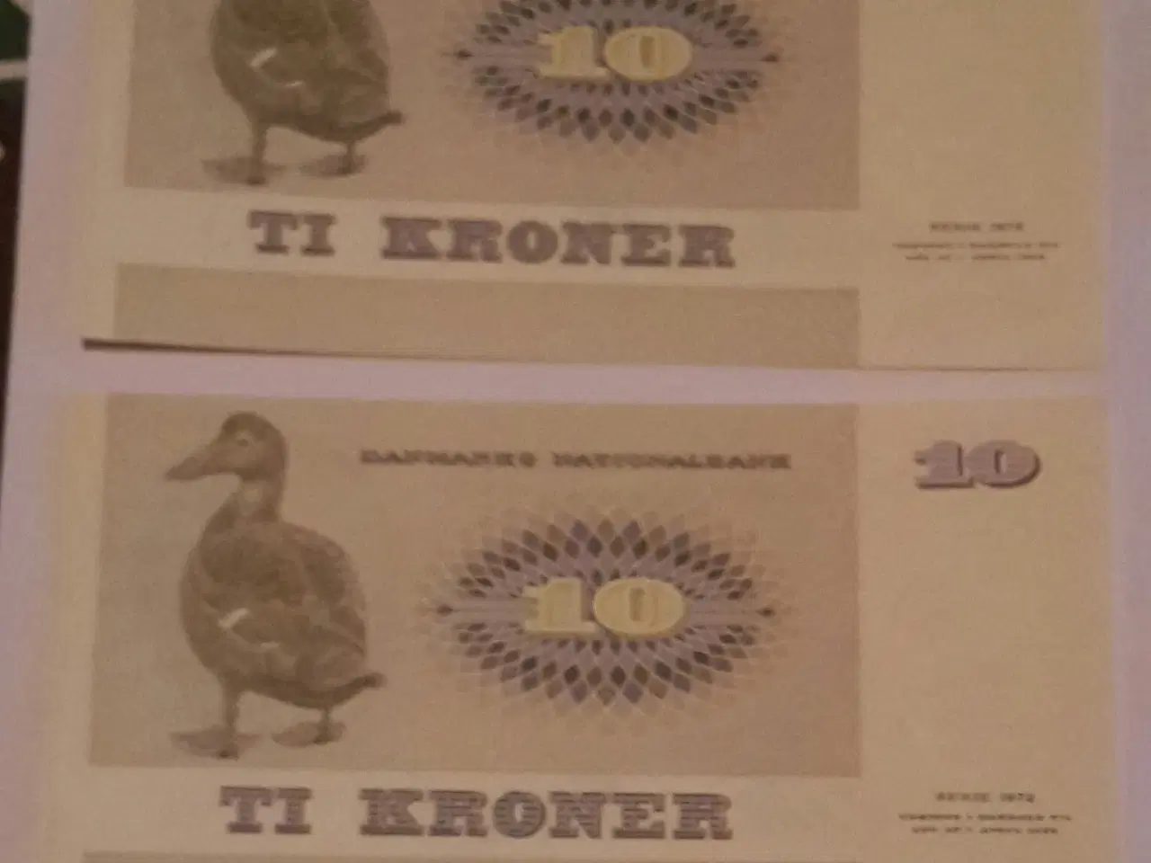 Billede 8 - Danske pengesedler pålydende 10-20-50 kr
