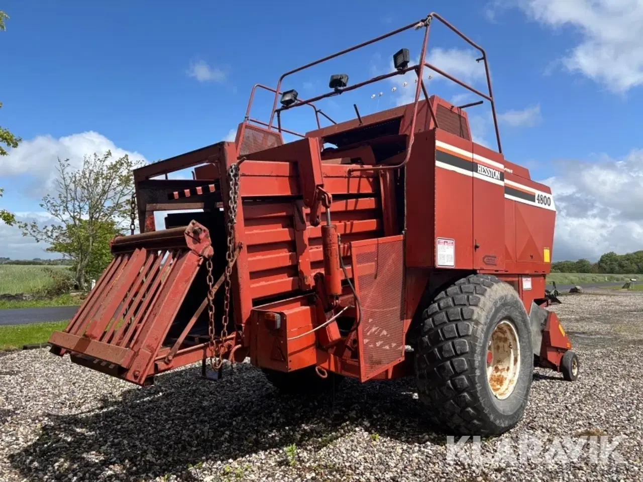 Billede 5 - Big Ballepresser FIATAGRI HESSTON 4800