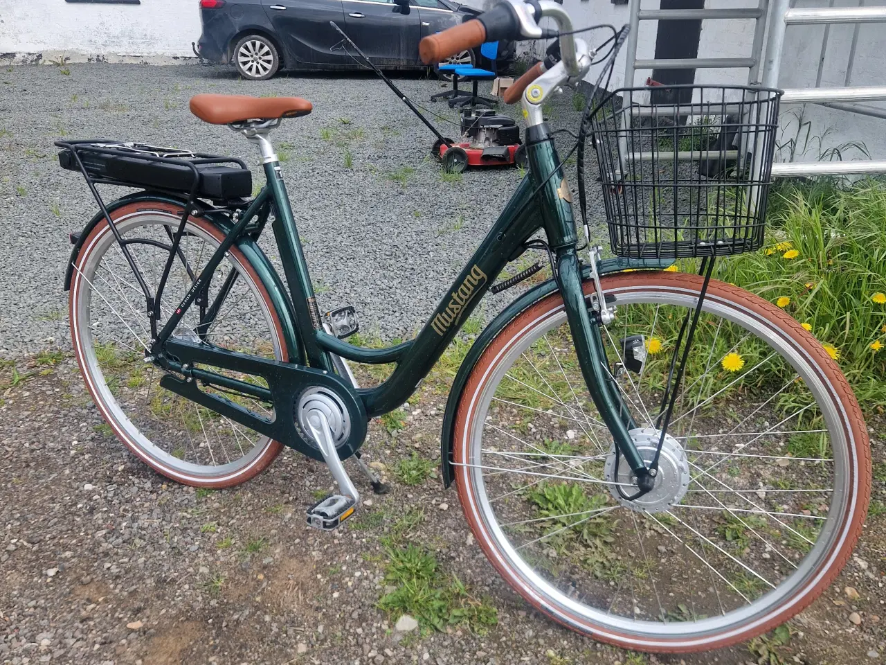 Billede 1 - Helt ny Mustang el cykel 28" hjul