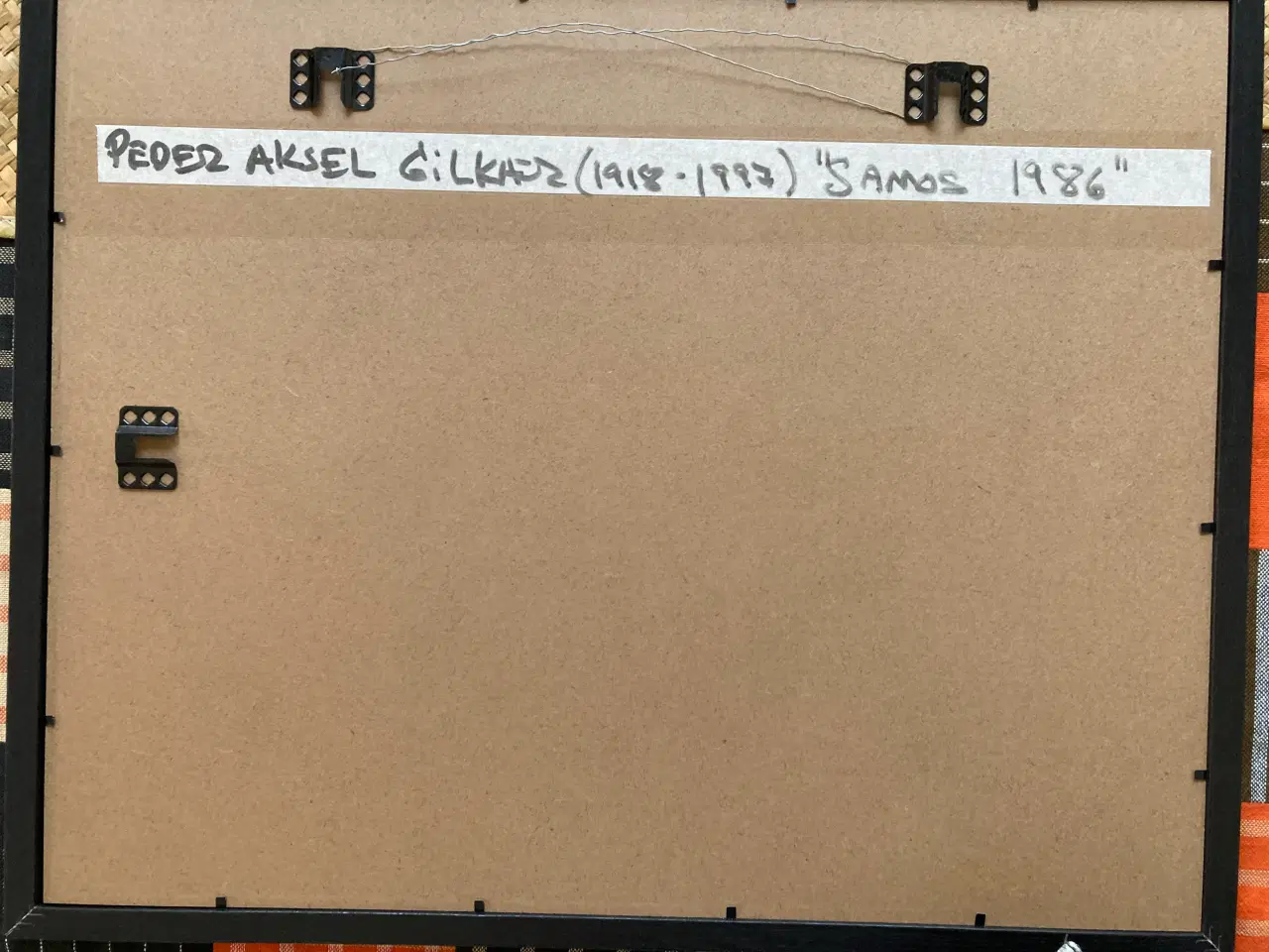 Billede 2 - Gilkær akvarel motiv fra Samos