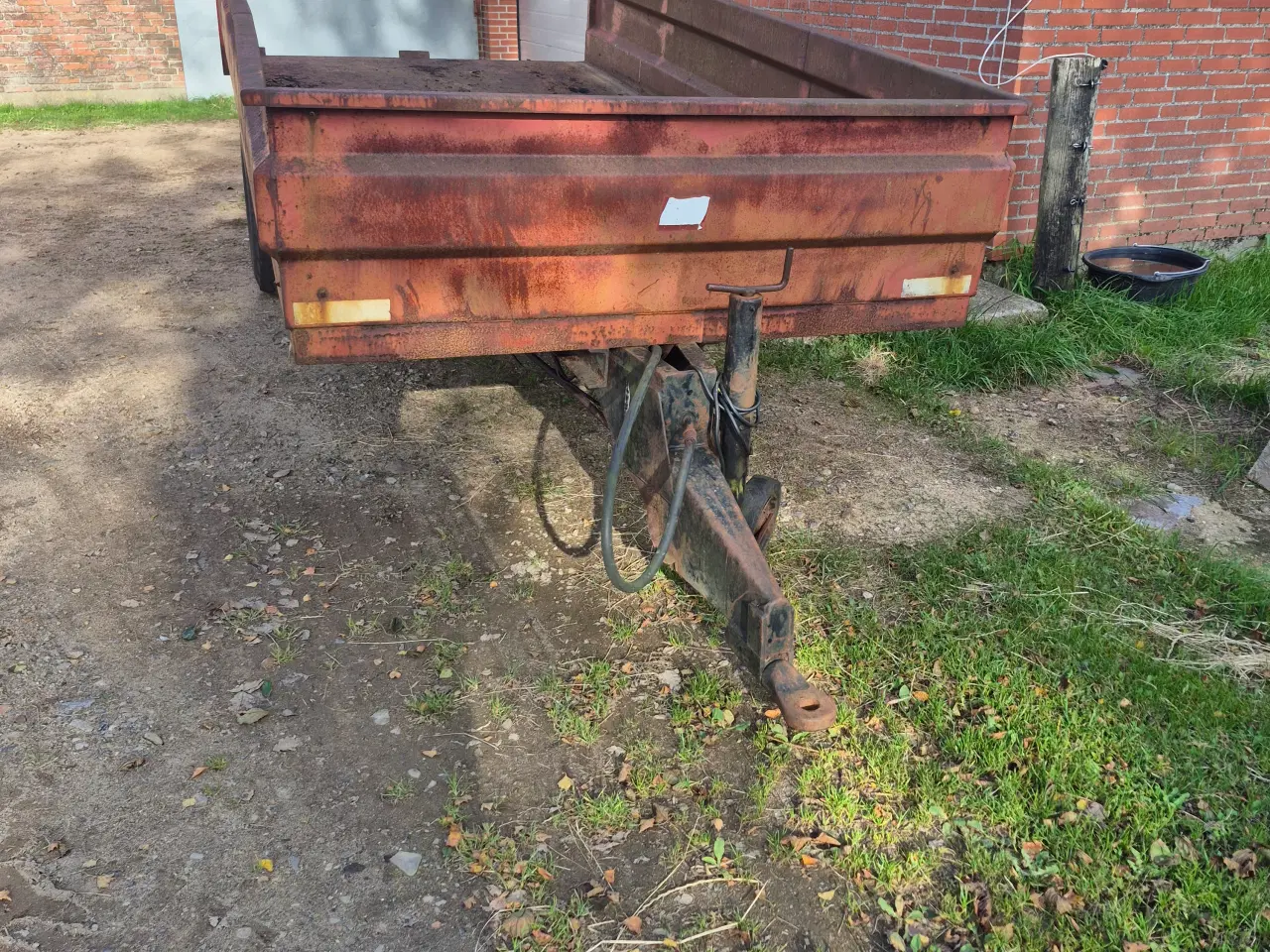 Billede 2 - Tipvogn i jern