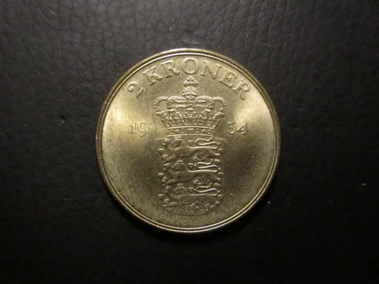 Billede 1 - 2 kr 1954 unc kv. 0