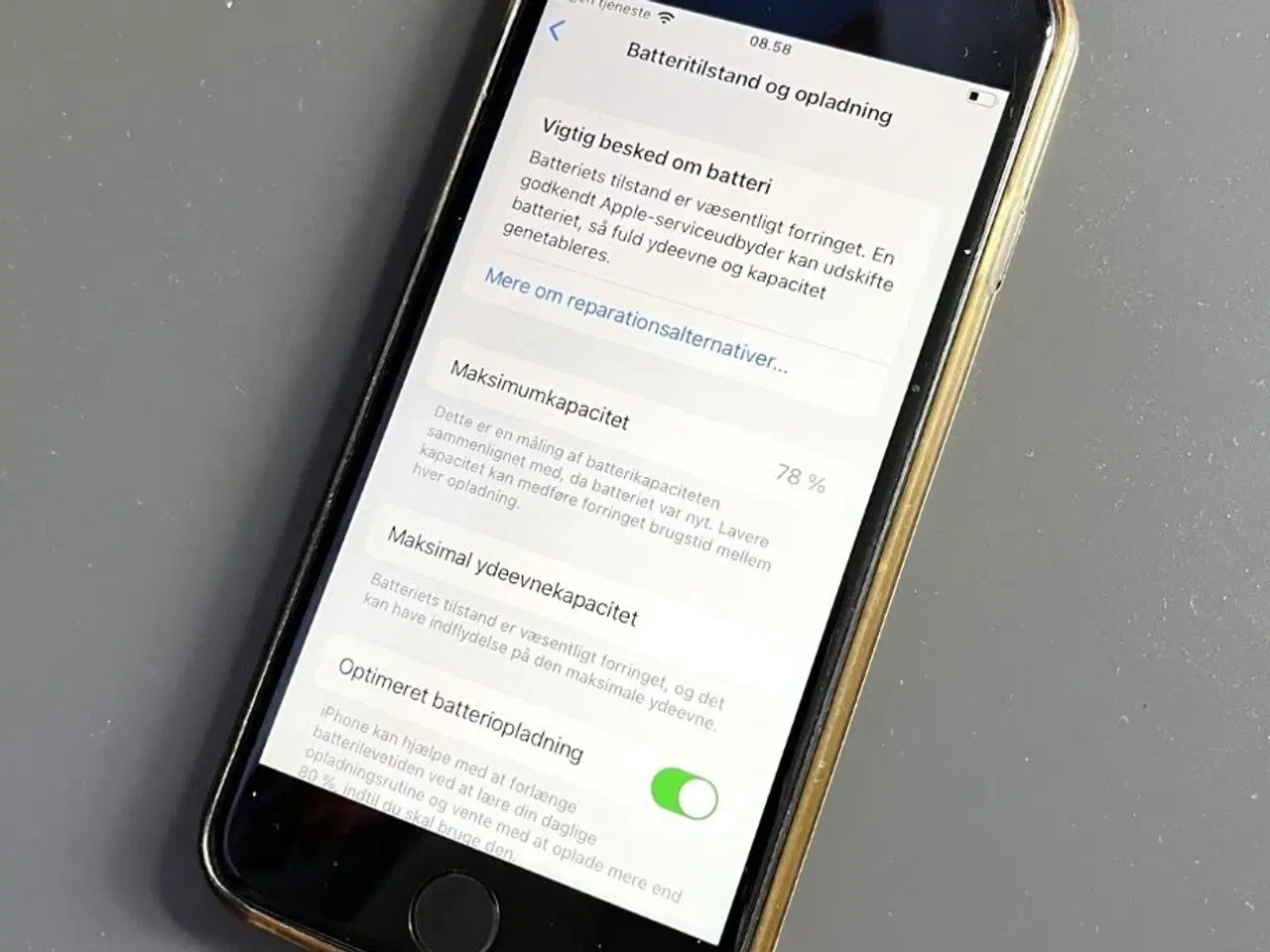 Billede 2 - iPhone 8 med cover