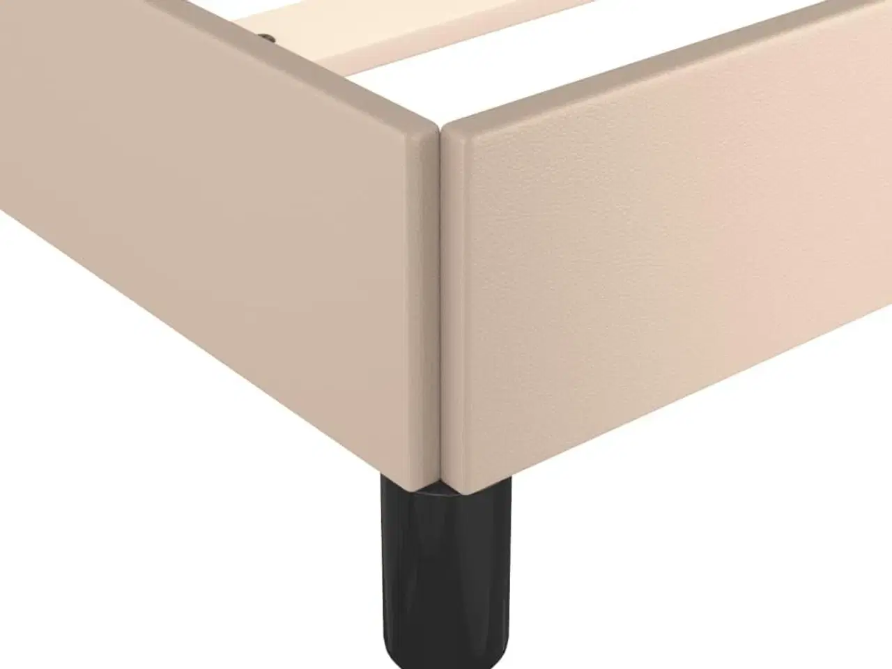Billede 7 - Sengeramme 180x200 cm kunstlæder cappuccinofarvet