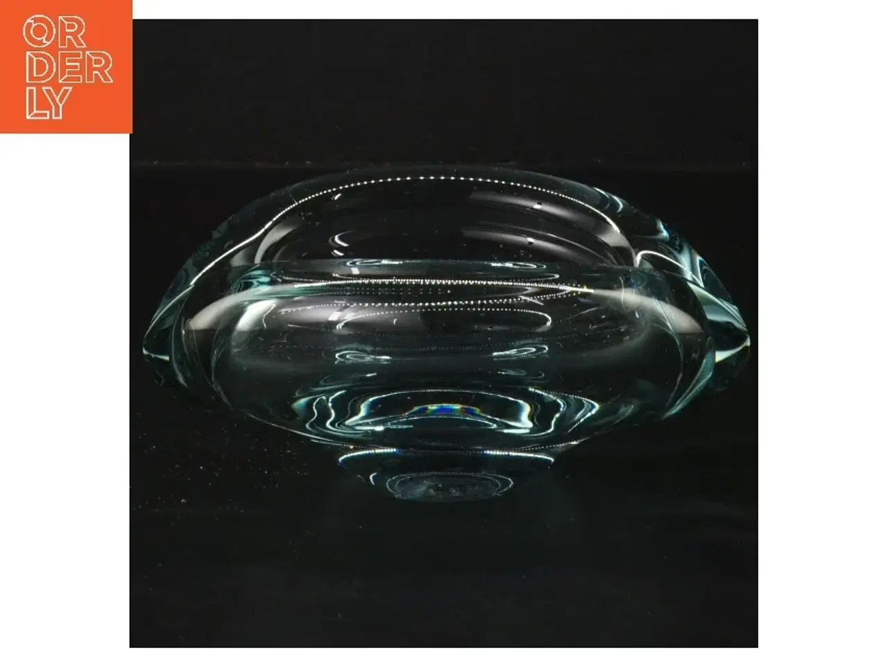 Billede 1 - Glas skål holmegaard (str. 16 cm)