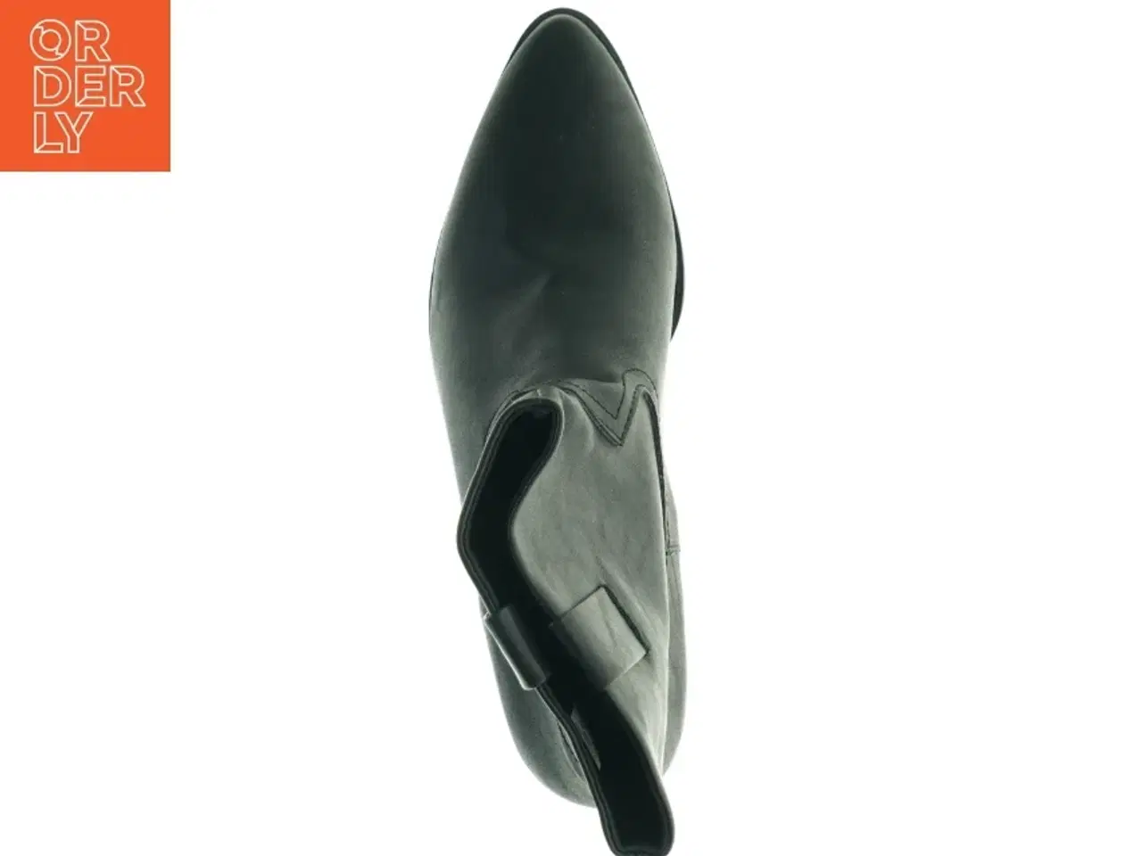 Billede 6 - Sorte læder ankelstøvler fra Pullbear Collection (str. 39)