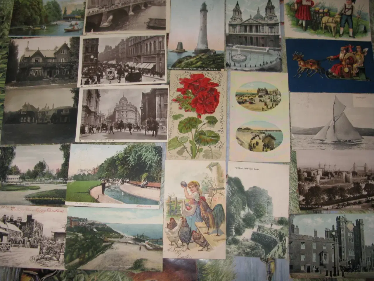 Billede 3 - Samling England postkort 63 stk.