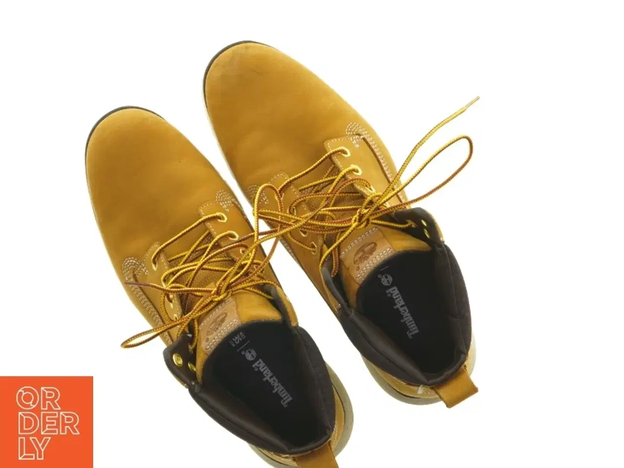 Billede 9 - Gule læderstøvler fra Timberland (str. 41,5)