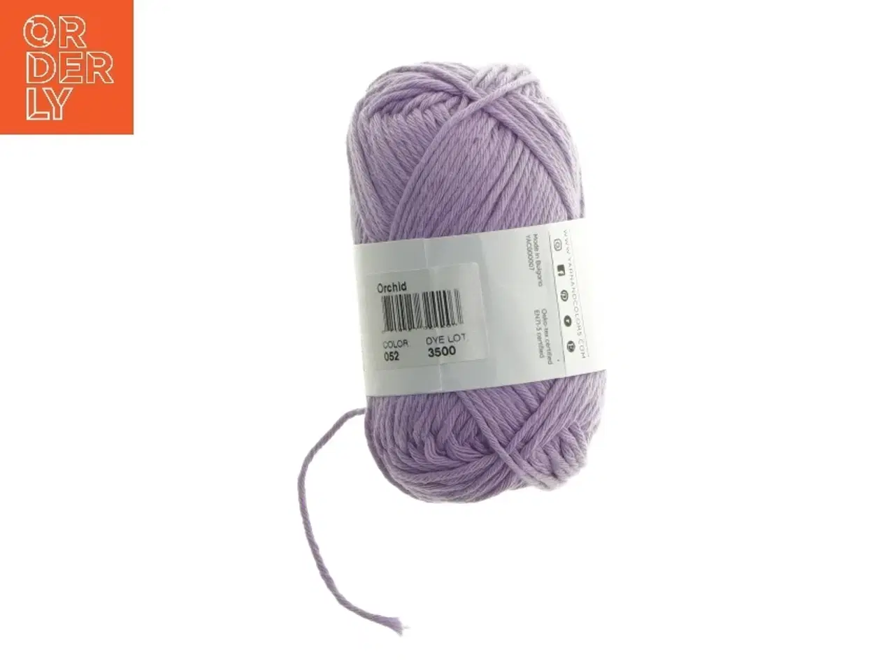 Billede 3 - Lyselilla garnnøgle fra Yarn and Colors (str.  75 m 5 mm)