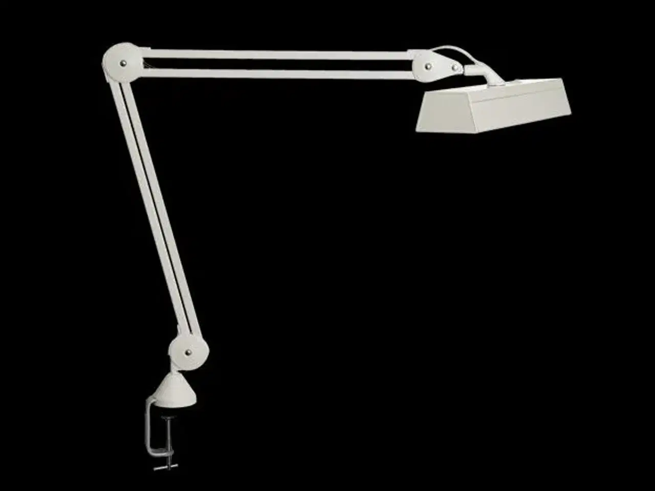 Billede 2 - Luxo, Arkitektlampe med 2 lysstofrør