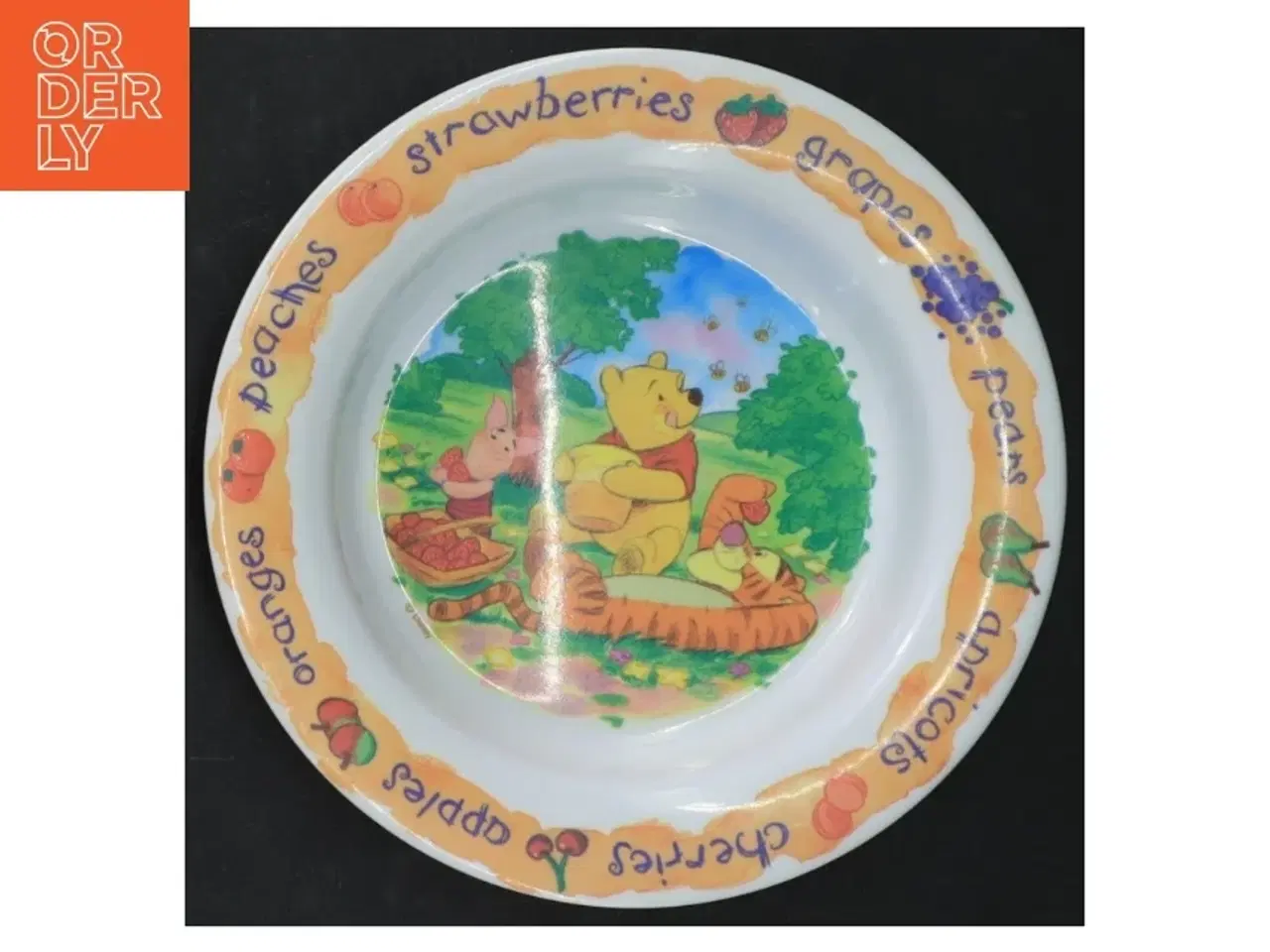 Billede 4 - Barnetallerken med Peter Plys motiv fra Cole & Mason (str. Ø. 22 cm. og. ø. 17 cm)
