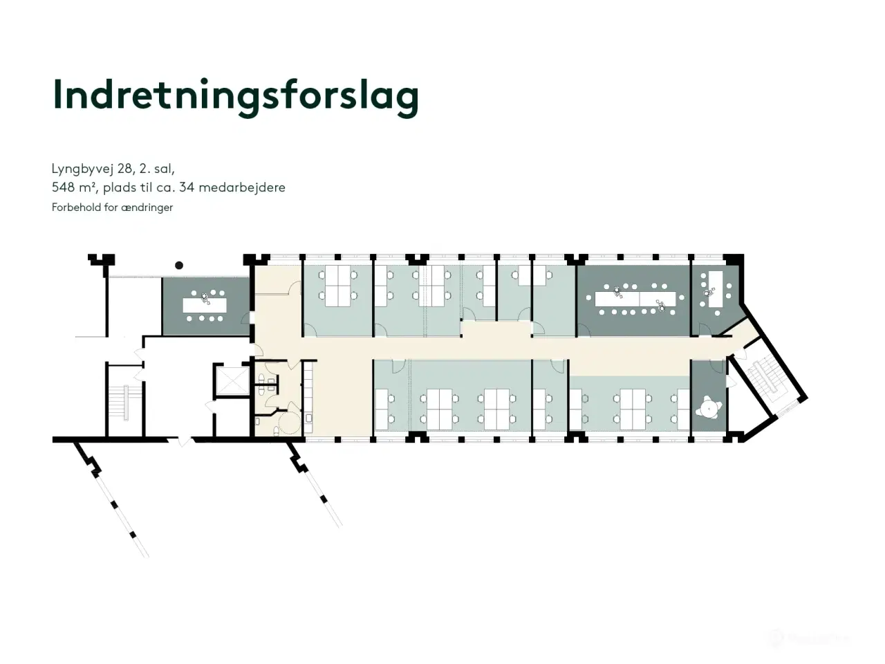Billede 18 - Moderne kontorer på Østerbro få minutter fra Vibenshus Metro