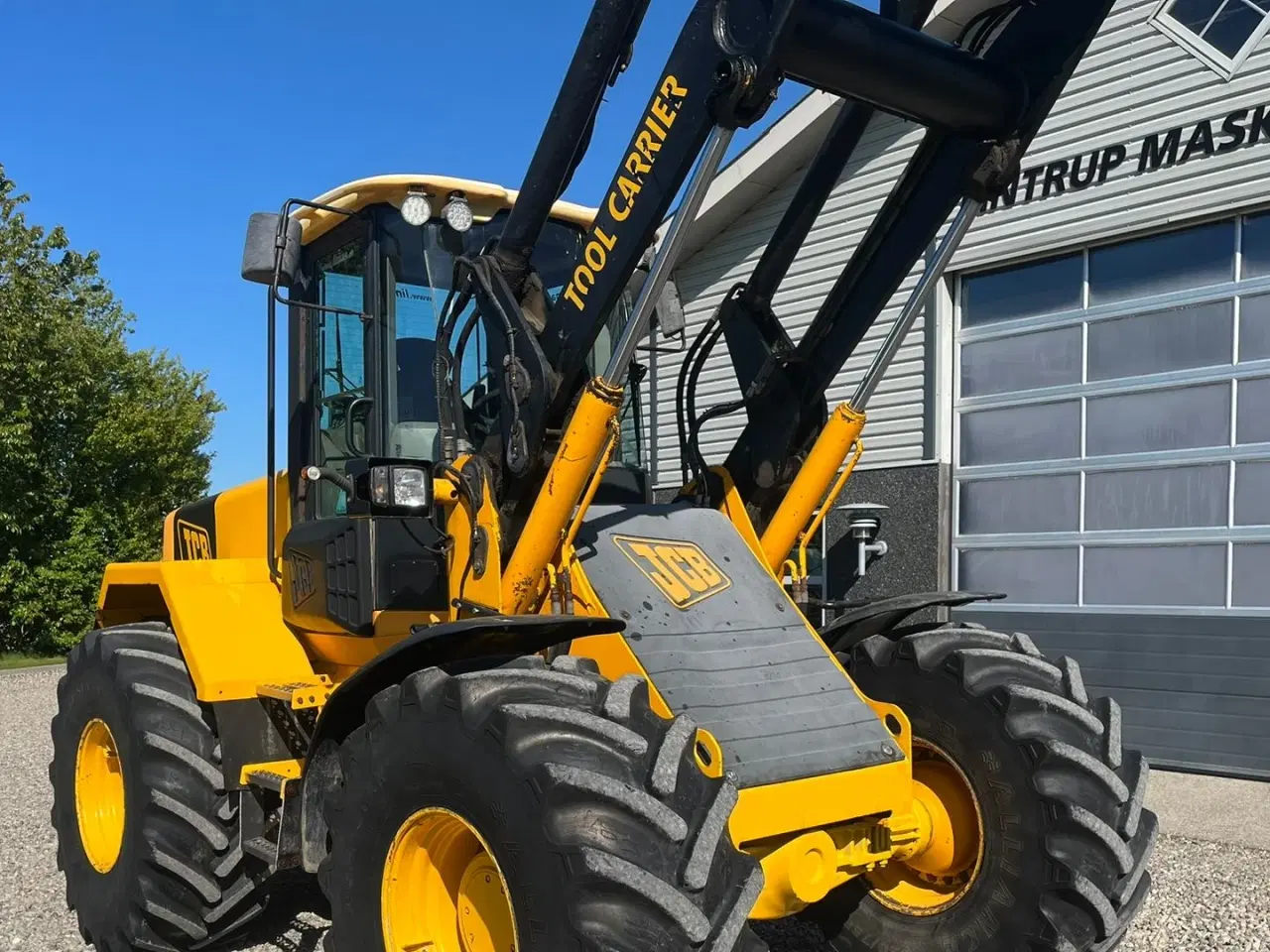 Billede 22 - JCB 426 med traktor dækmontering og hurtigskifte samt centralsmørring
