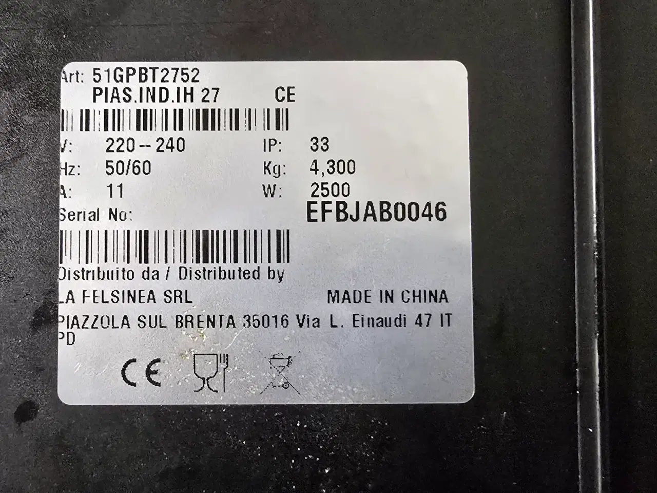 Billede 3 - 2 stk. Induktionskogeplader, bordmodel.