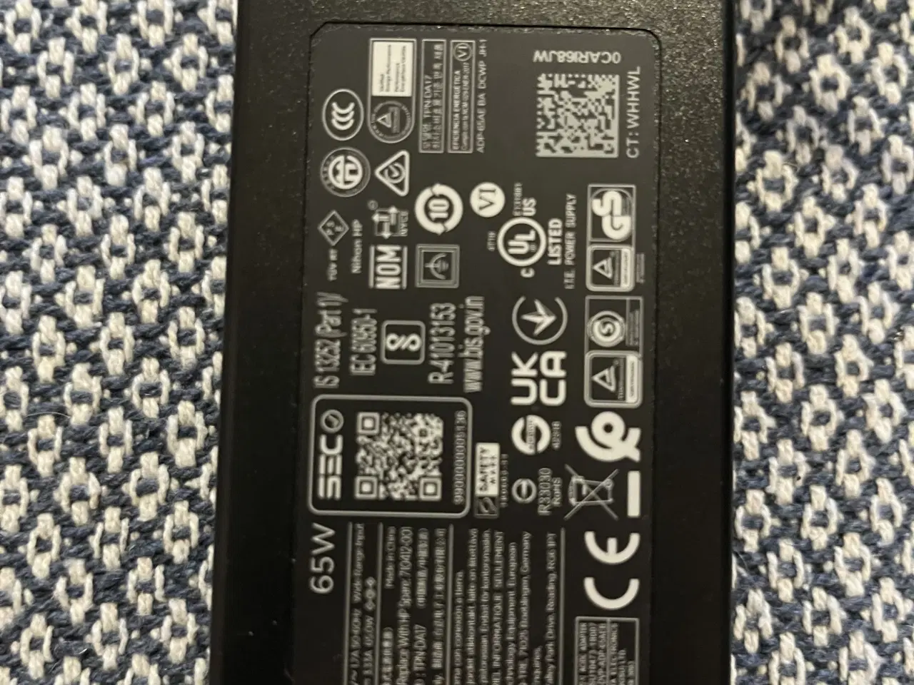 Billede 3 - HP adapter 65W 4mm