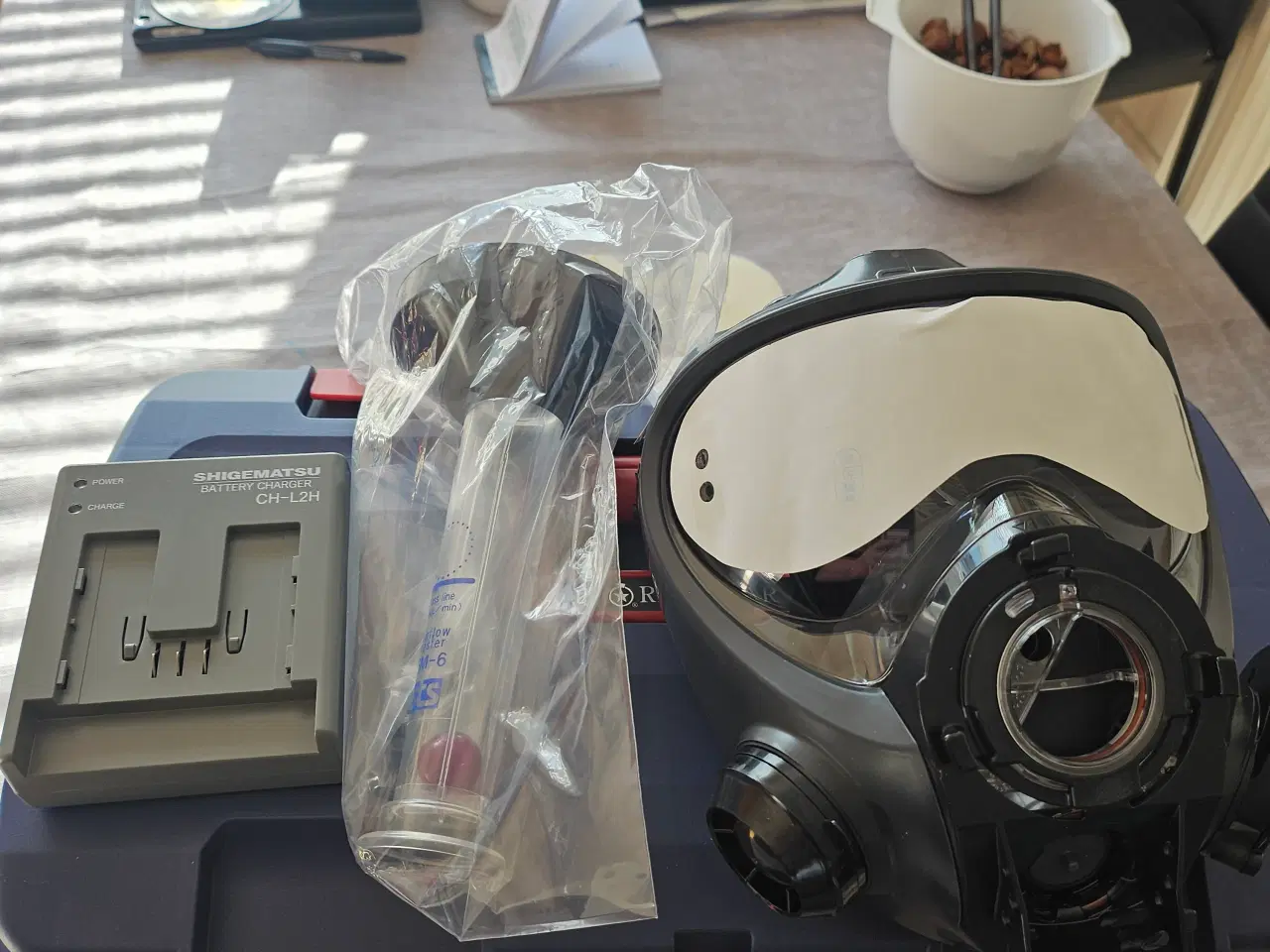 Billede 2 - 3 stk Frisklufts udstyr godkendt til asbest