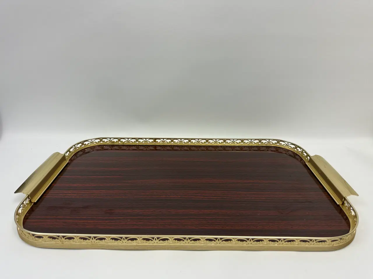 Billede 1 - Vintage serveringsbakke / bakke