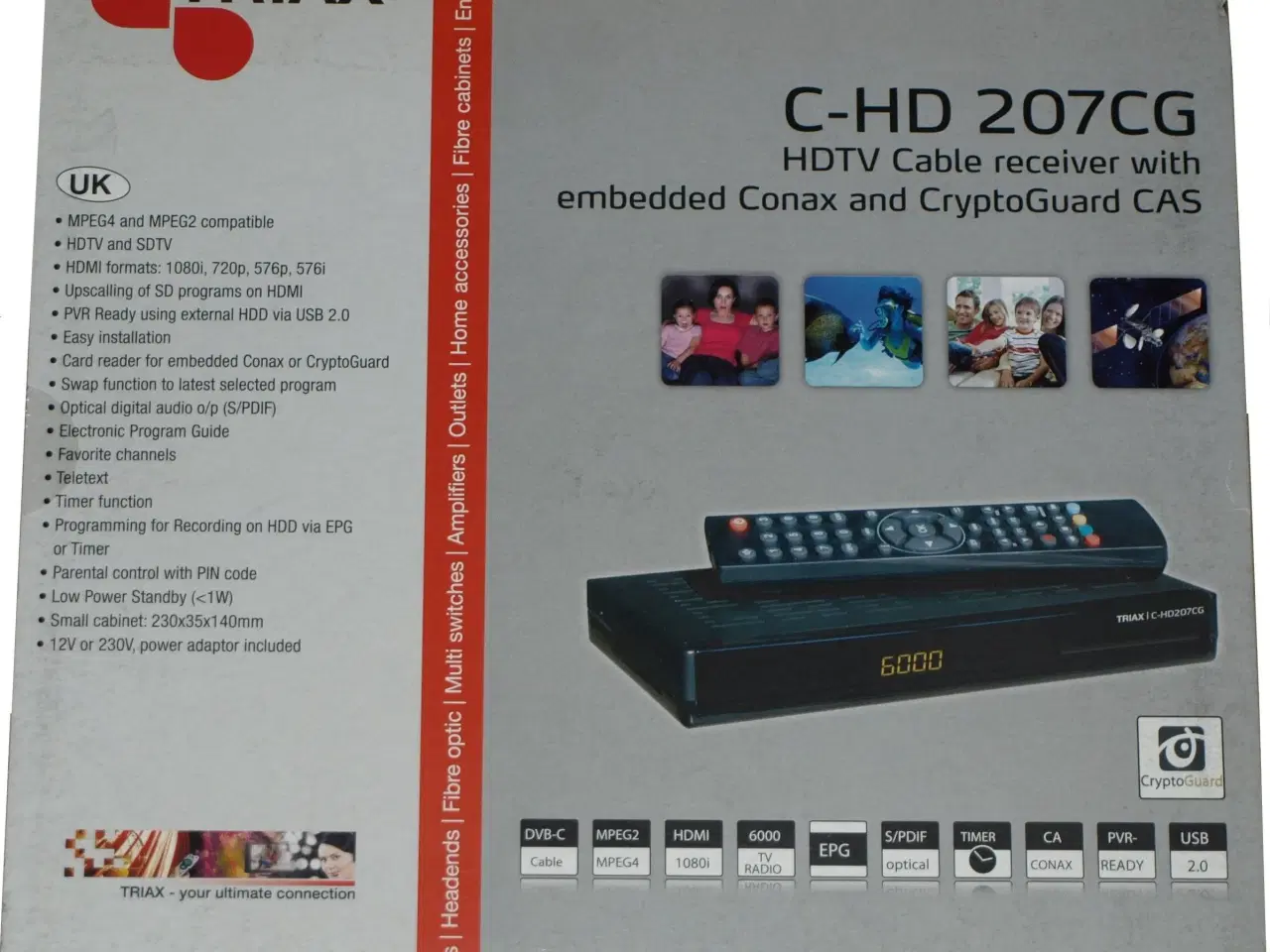 Billede 1 - Triax DVB-C Tuner C-HD 207 CX - uden B&O Kit