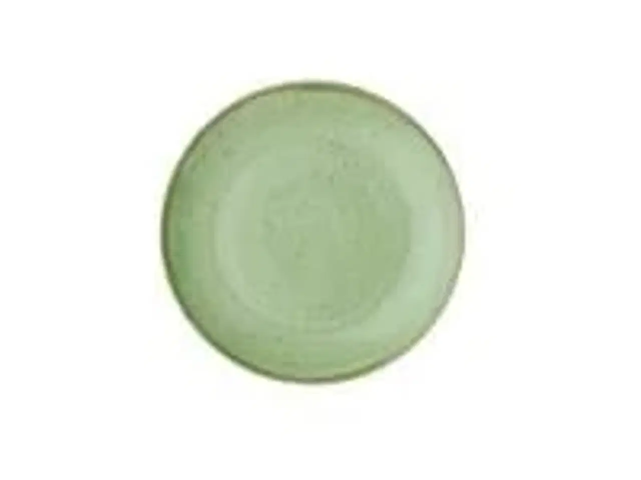 Billede 1 - 12 stk. Tallerken coupe grøn 165 mm Stonecast Churchill