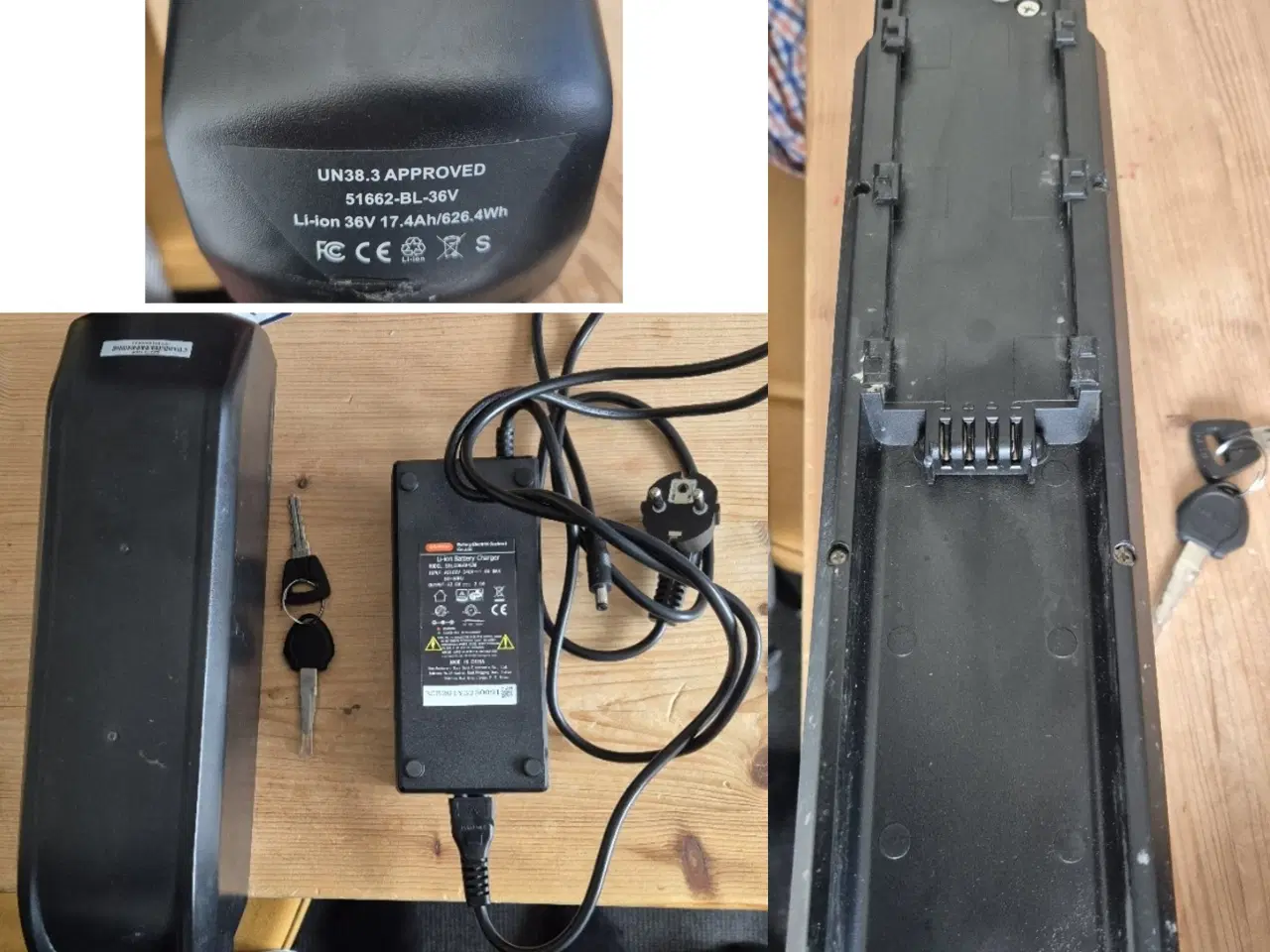 Billede 1 - Batteri - elcykel - stor kapacitet