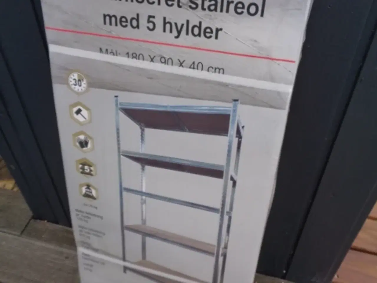 Billede 1 - Stålreol