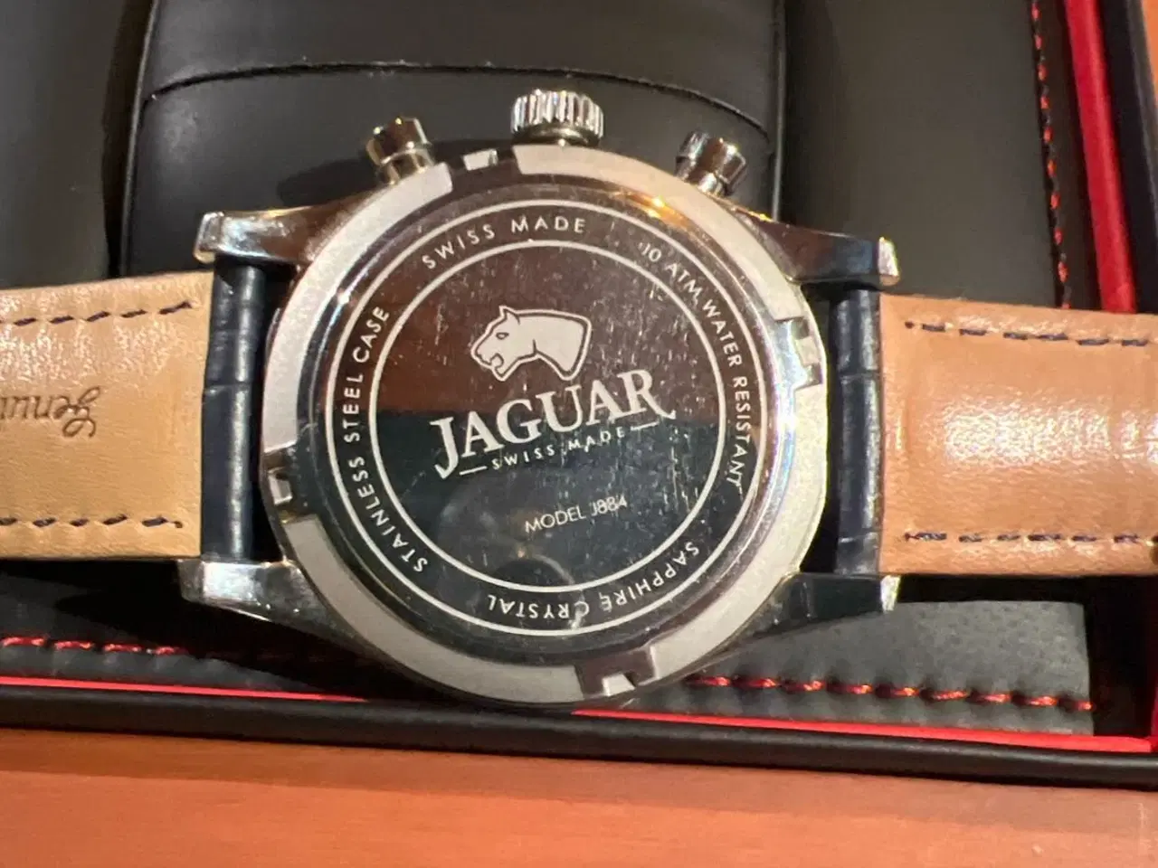 Billede 5 - Flot jaguar ur med boks