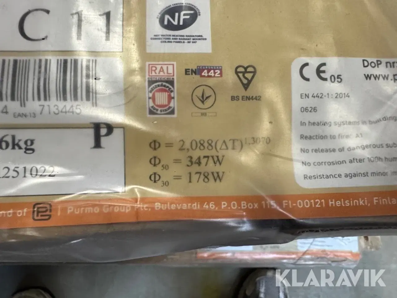 Billede 6 - Radiatorer Purmo 7 styks LOT