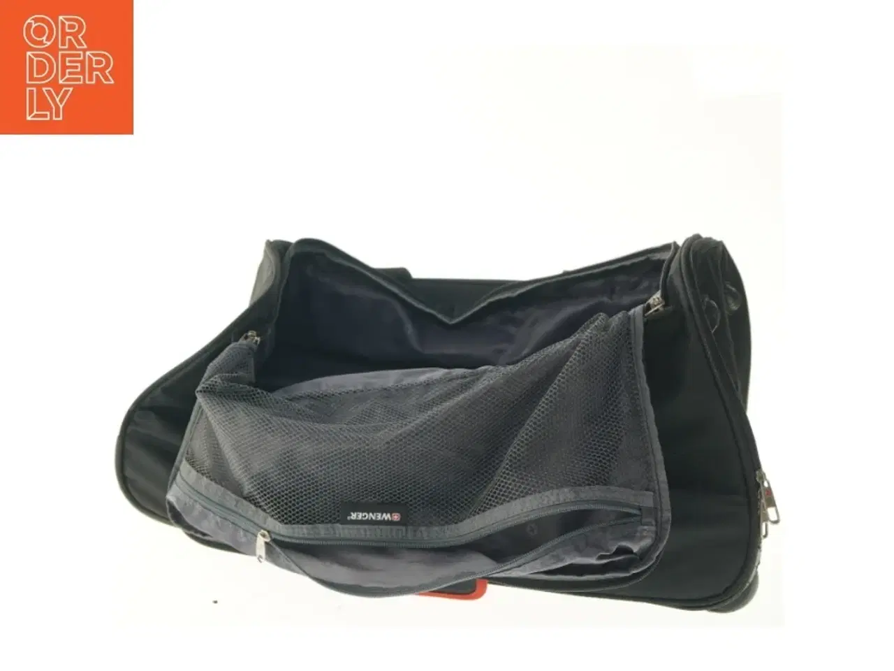 Billede 2 - Sort rejsetaske med hjul fra Wenger (str. 68x31x31 cm)