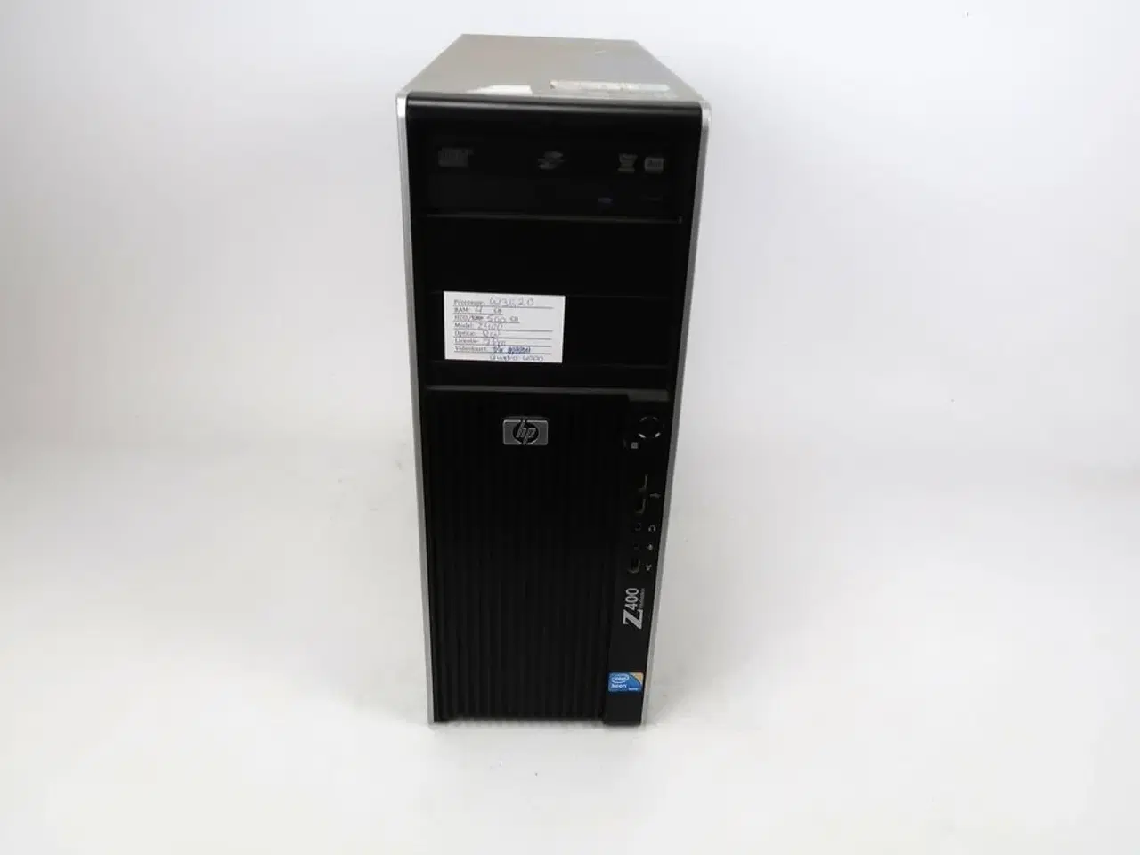Billede 2 - Tower Workstation, HP Z400 Xeon W3520