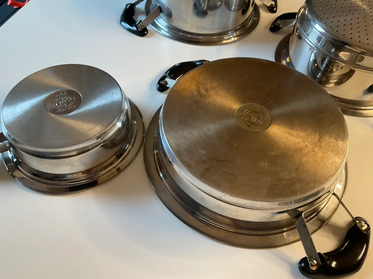 Billede 8 - Diverse AMC gryder og dampindsats til grøntsager