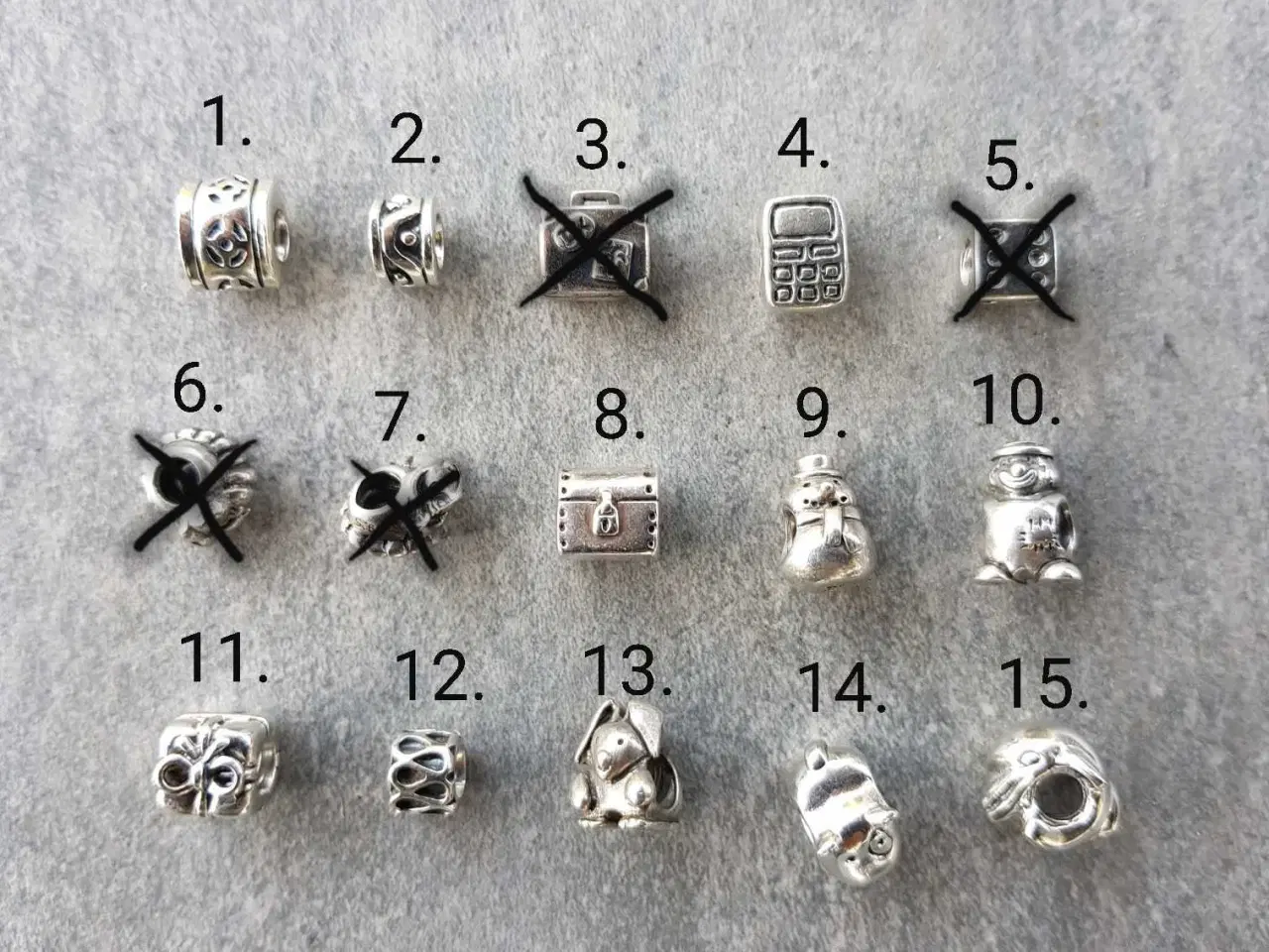 Billede 1 - Pandora charms 