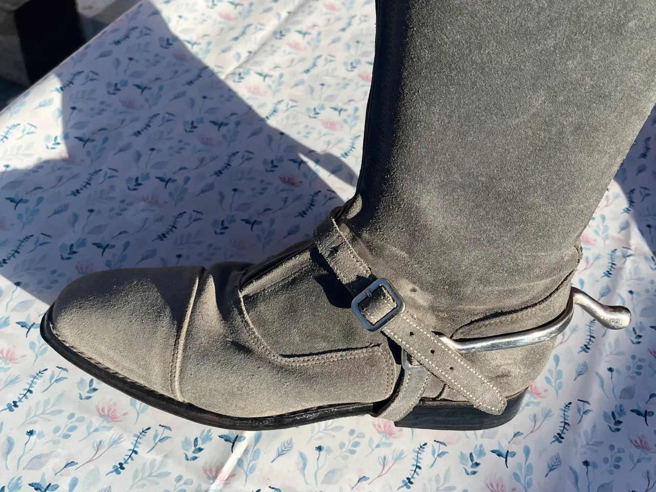 Billede 3 - Grå ruskinds dessurstøvler fra Kønigs