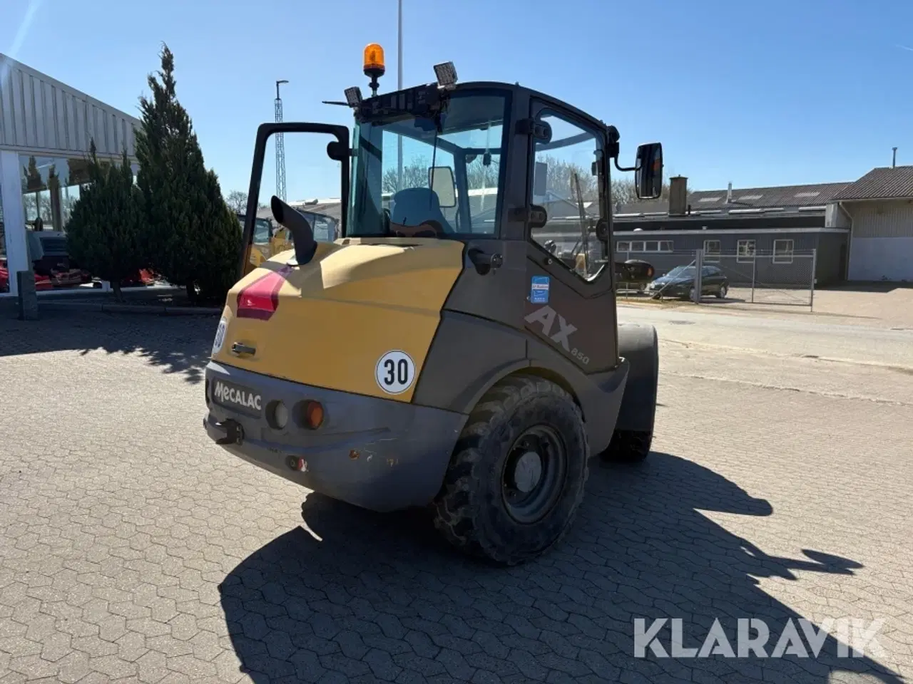 Billede 5 - Minilæsser Mecalac AX 850 - 5T