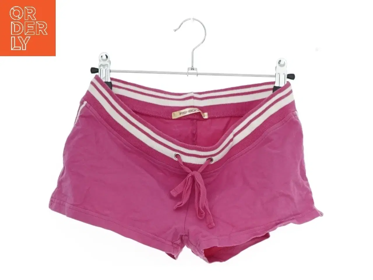 Billede 1 - Pink shorts med stribet linning fra Fishbone (str. M)