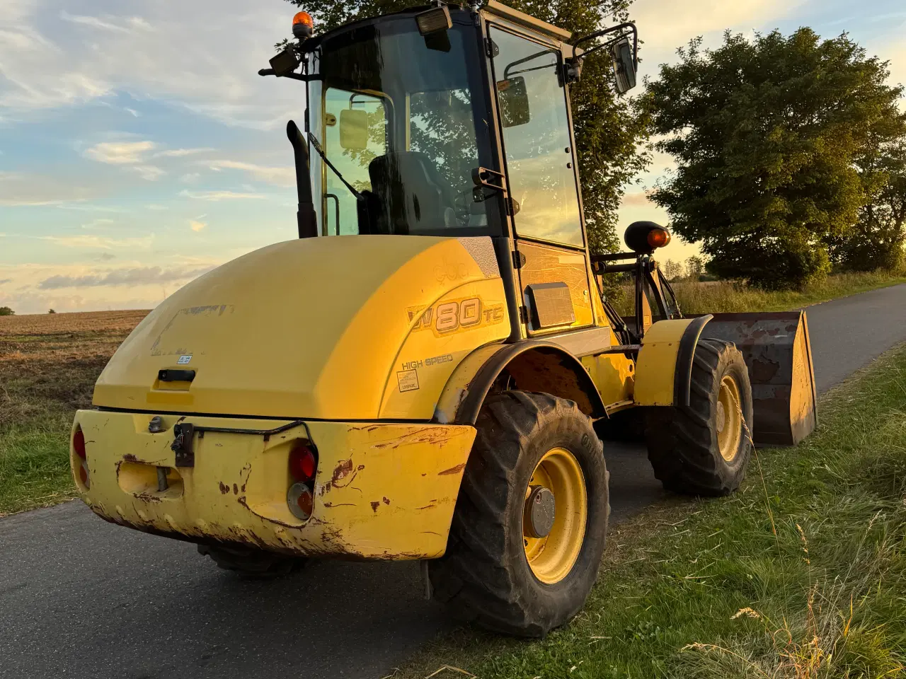 Billede 3 - New Holland W80TC HS gummiged – 2007 – 118.000 kr.