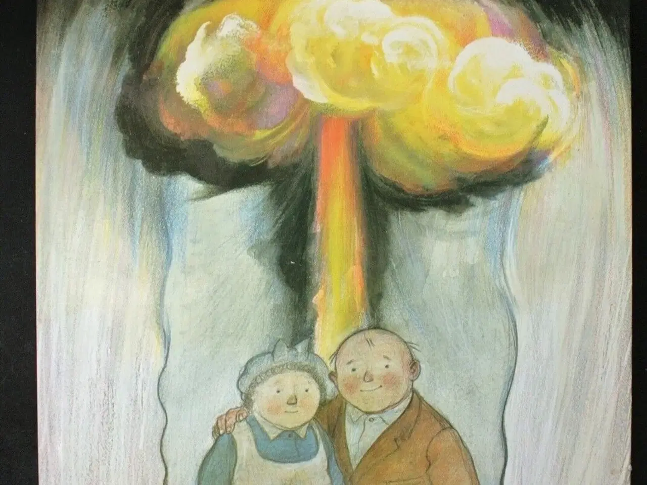 Billede 1 - når vinden blæser, Af raymond briggs, Tegneserie