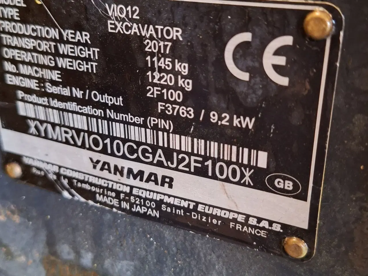 Billede 11 - Yanmar ViO 12 VIO 12