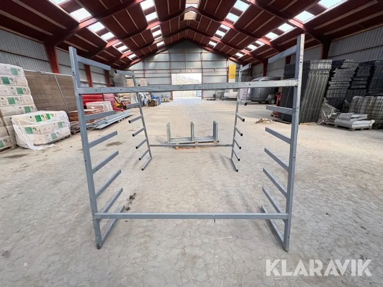 Billede 2 - Stål/gren reoler 2 styk