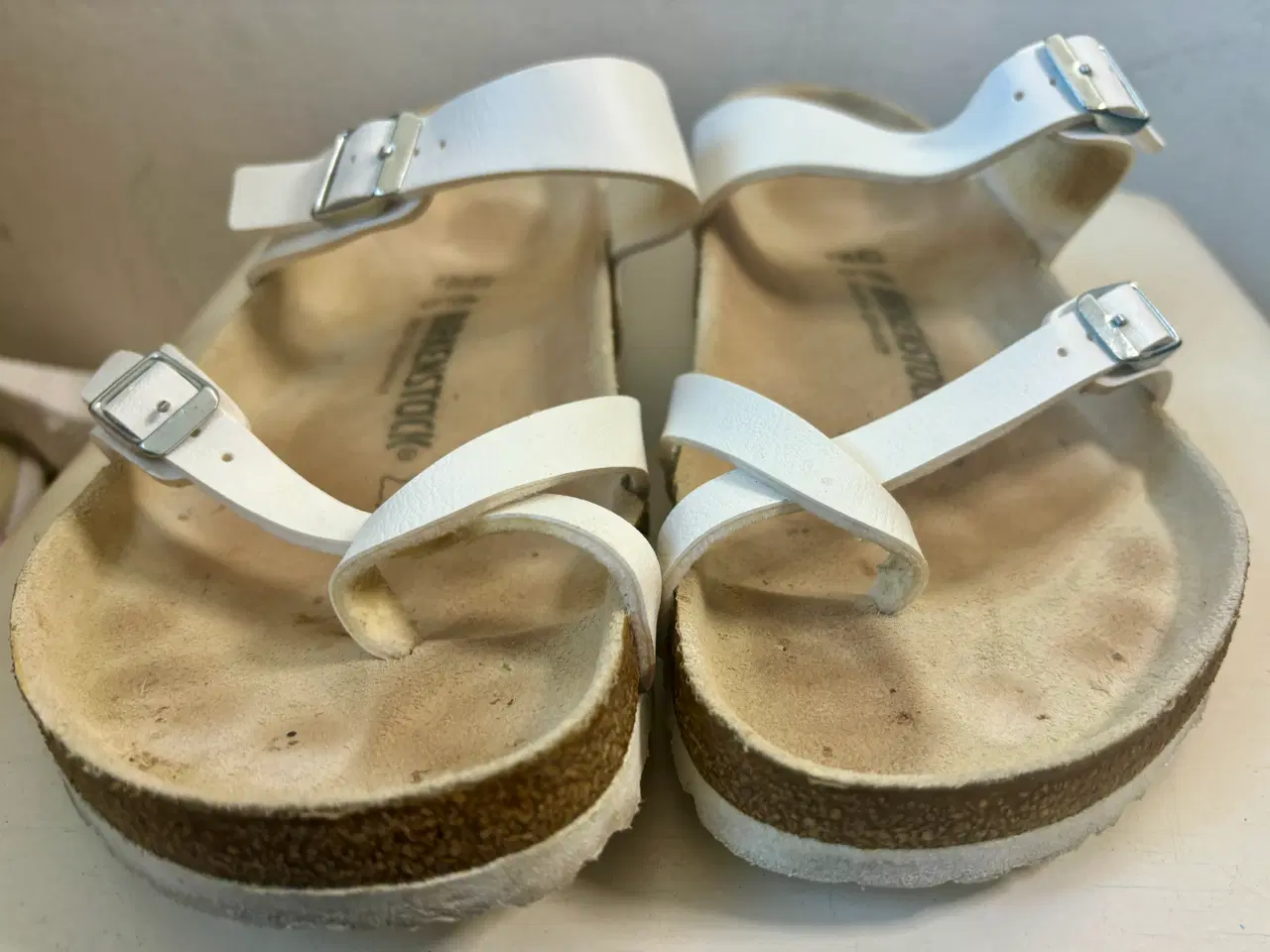 Billede 3 - Birkenstock, Mayari hvide sandaler, str 43