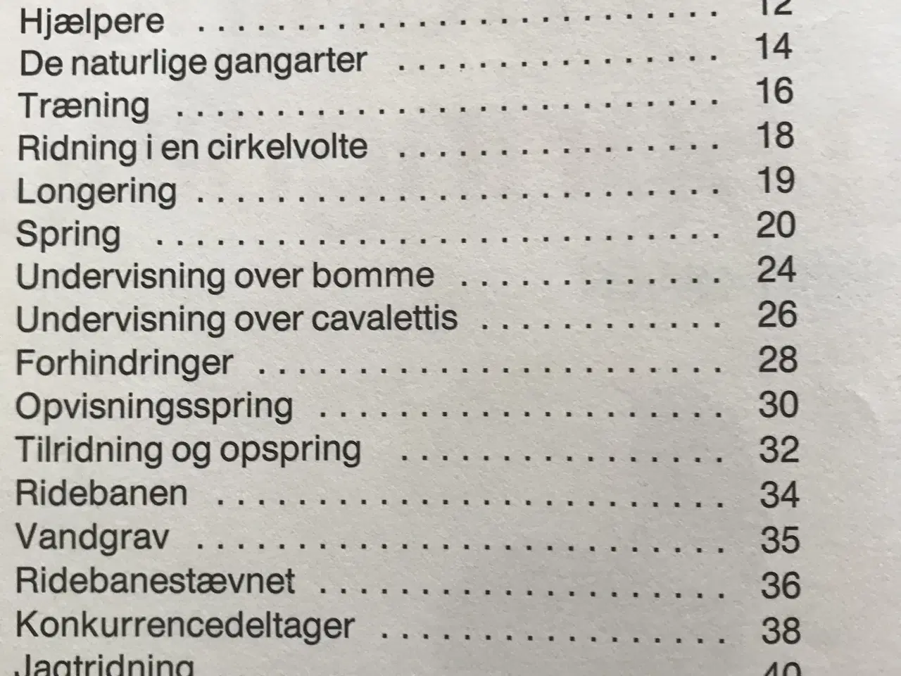 Billede 3 - Ridning og springning