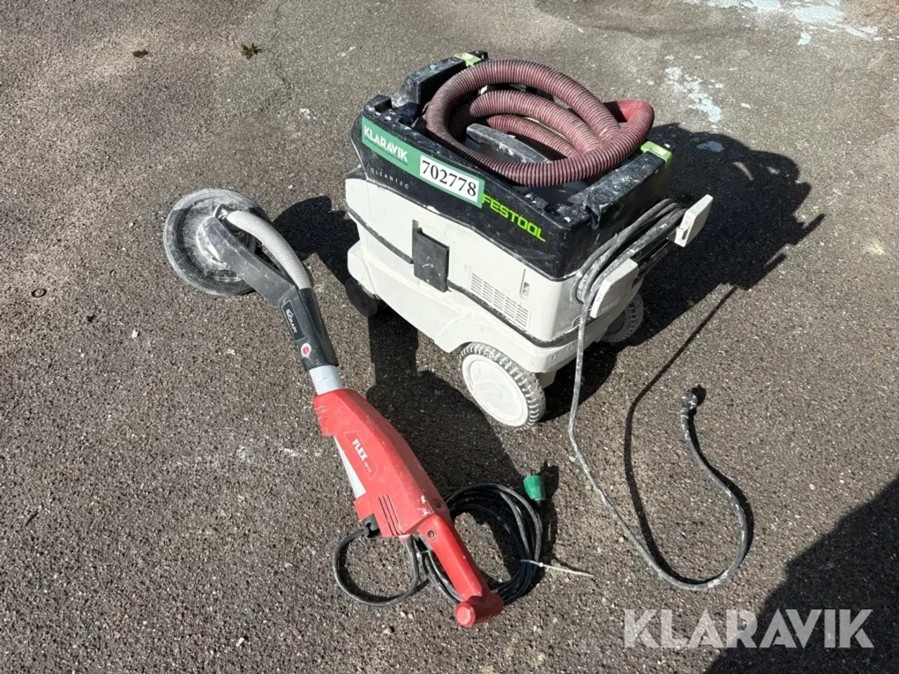 Billede 2 - Støvsuger Festool CLT 26 E og Flex slibegiraf