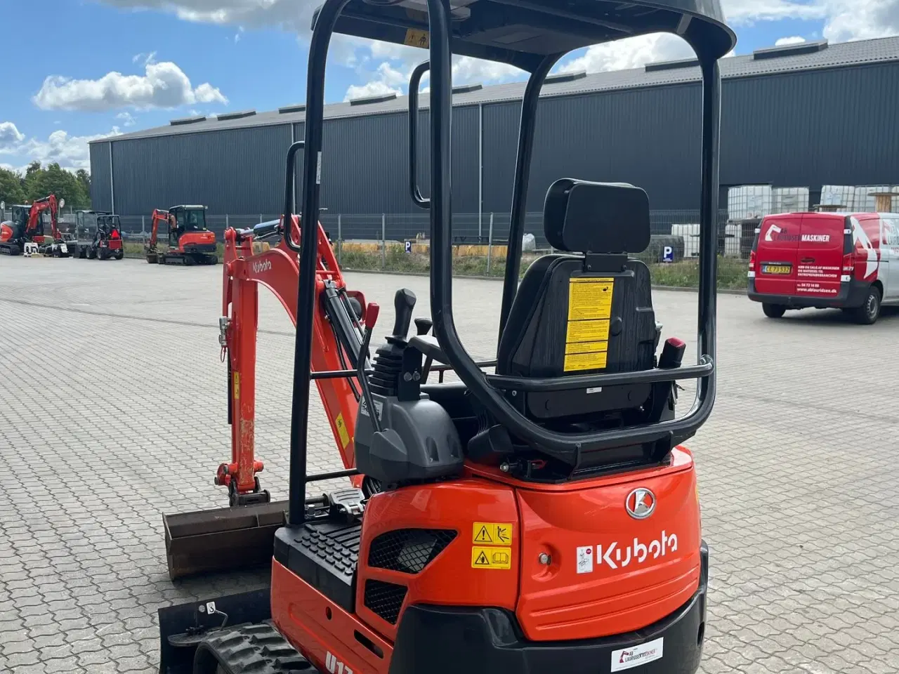 Billede 10 - Kubota U17-3 Hydraulisk hurtigskifte Kun kørt 212T