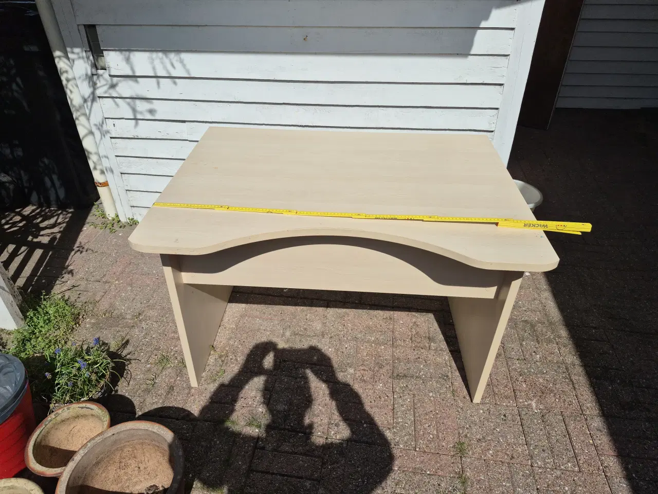 Billede 3 - Skrivebord I lys bøg