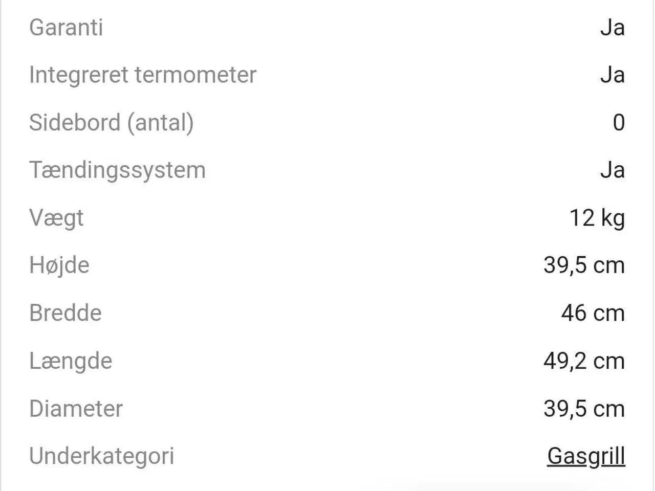 Billede 4 - Morsø piccolo gasgrill 