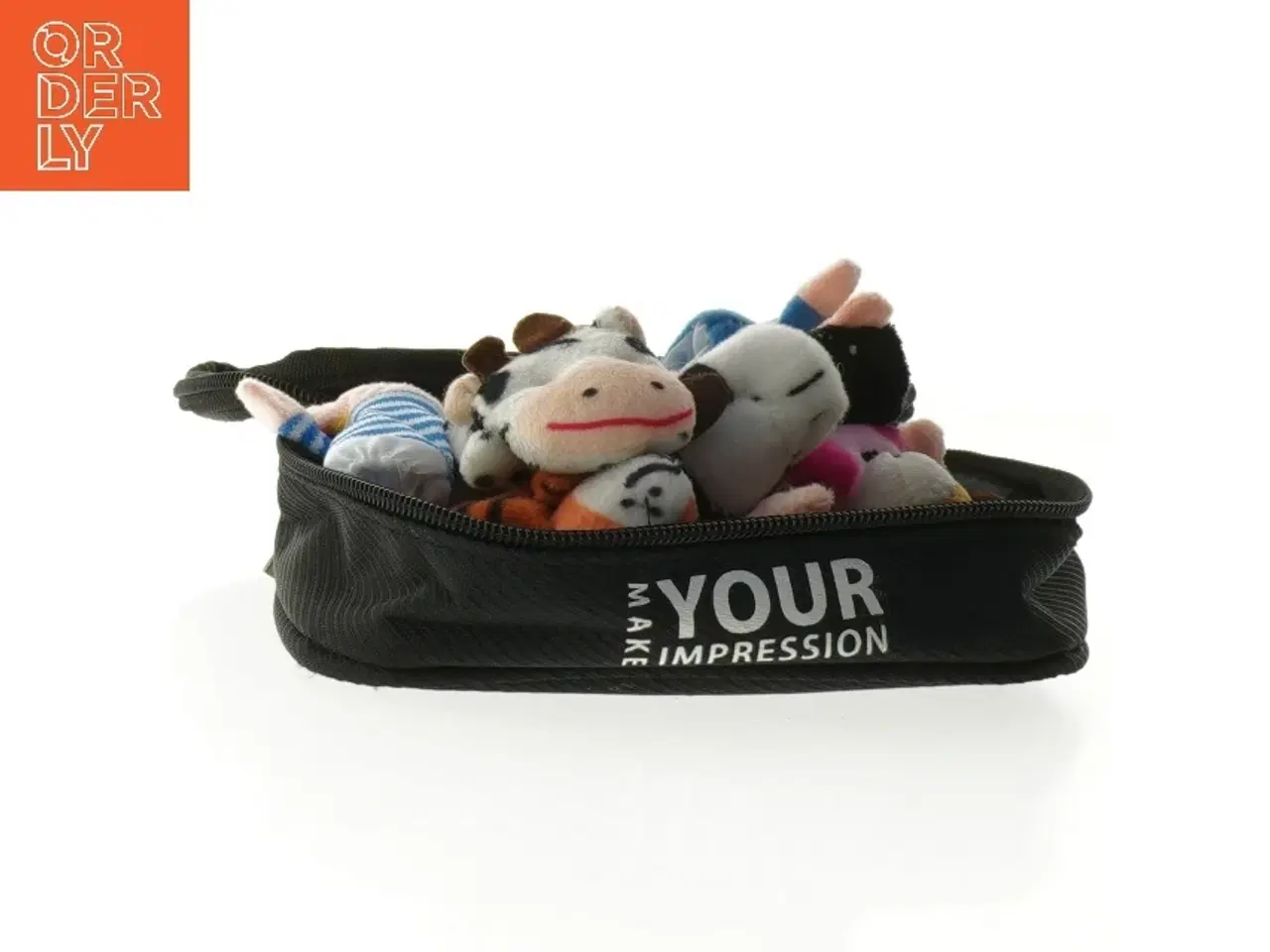 Billede 3 - Fingerdukker i stof med taske