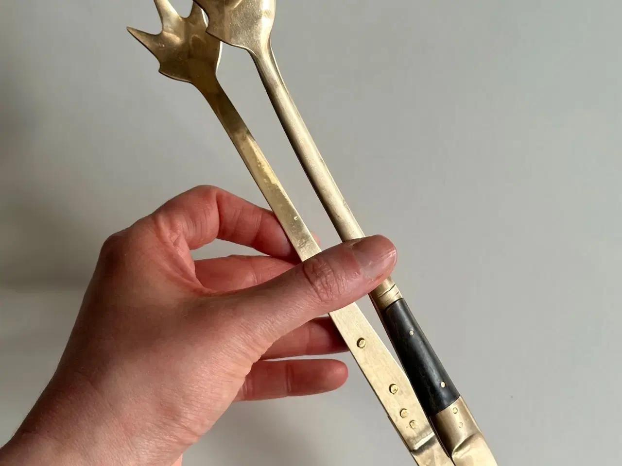 Billede 2 - Tang, messing