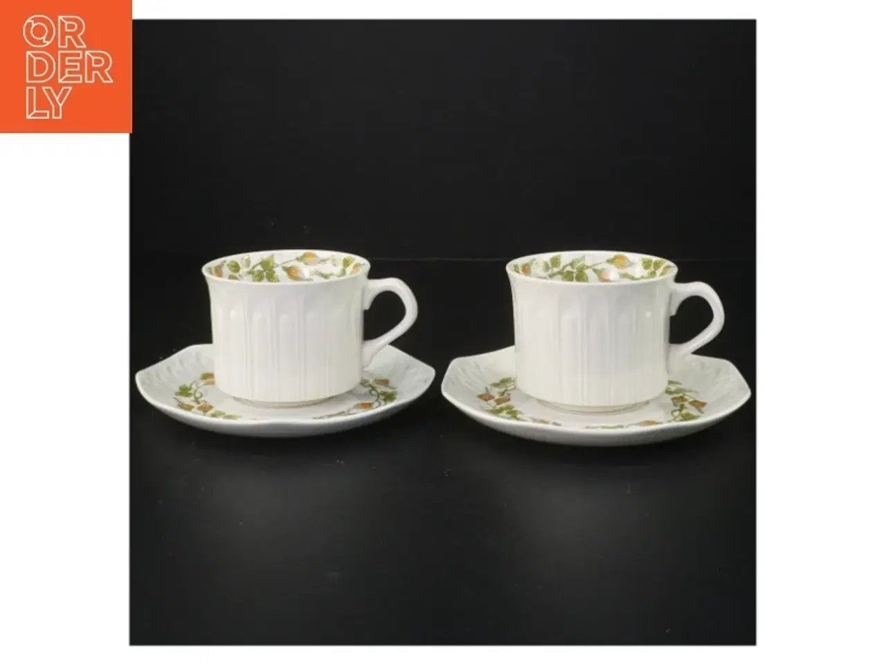 Billede 2 - Kaffekopper med underkopper fra Pontesa (str. Ø. 15 cm. 2 styk)